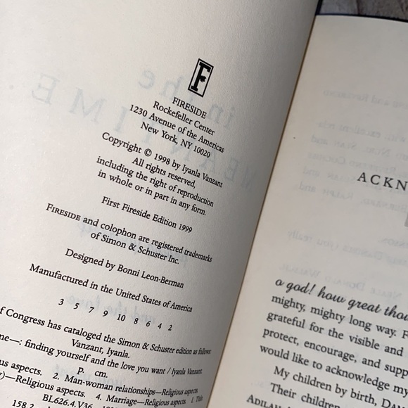 In the Meantime Finding Love and Yourself and the love you want hardback book - Picture 4 of 8